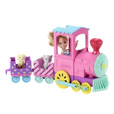 Barbie 火車造型芭比娃娃組, 混色