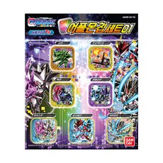 BANDAI AppMonster Appmon 卡片組 1, 混合顏色, 1個