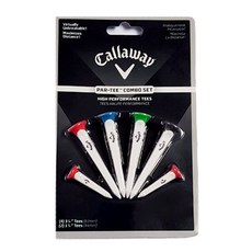 Callaway 卡拉威 Par-Tee高性能高爾夫球座 6支組, 混色, 1組