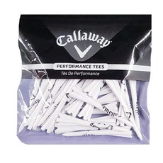 Callaway 卡拉威 Performance高爾夫球座 圓形款 30支組, 白色, 1組