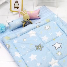 피플아이 유아동용 순면 차렵 3종 세트, 스타워즈 블루