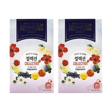 LONDON FRUIT&HERB 水果系列茶包, 39克, 2盒