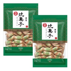 대만 센베이 김과자 커브모양, 200g, 2개
