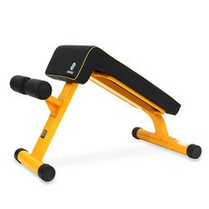 반석스포츠 그랜드 싯업 벤치, 옐로우 + 블랙
