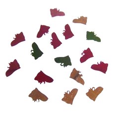 동성지공사 신발 반짝이 장식 20mm, 혼합 색상, 1세트