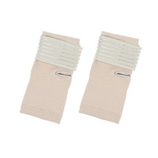 허황후 발목보호대, 2개, 연 베이지