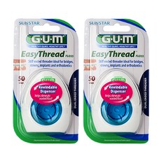 SUNSTAR 三詩達 G.U.M Easy Thread 牙線 3200B, 1入, 2個