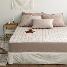 AIRE 高密度棉絎縫墊套, 奶茶