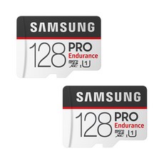SAMSUNG 三星 PRO Endurance microSDXC記憶卡 2入+SD卡轉換器, 256GB