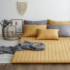 AIRE 高密度棉絎縫床墊套, 萬壽菊