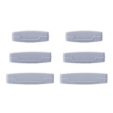 牙膏擠壓器 灰色 大2入 + 中2入 + 小2入, 1套