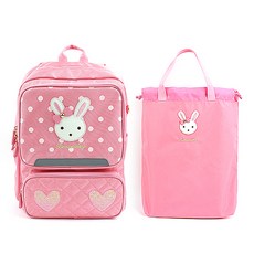 momo FRIENDS Roraailey Heart Bling後背包+手提書包 MA0961