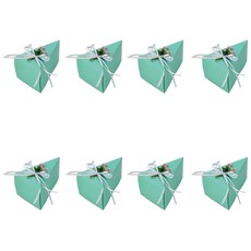 에스피글로벌 케이크피스 베이킹포장상자, 민트레이, 8개입