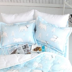 泡泡紗翼形枕套