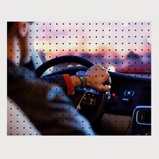 앤비커머스 인테리어타공판 운전자 500 x 400 mm, 1개, white