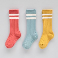 GGOMZI 孩童膝襪 3雙