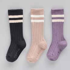 꼼지 아동용 DR주드 패션 니삭스 3족 세트