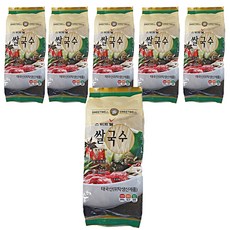 스위트웰 쌀국수 물국수용 1~2mm, 250g, 6개