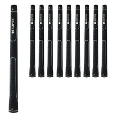 Empire 男士用鐵桿高爾夫球桿握把 G36625M 10入, 銀色, 10個