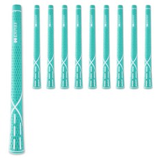 EMPIRE 男性用高爾夫握把 G25728M, 綠色, 10個