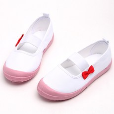 Nrkiz 紅絲帶粉色鼻子棉質室內鞋