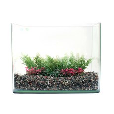 Fish Manager 人造裝飾套裝魚缸, 混合顏色, 1個