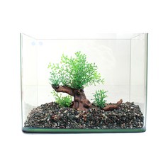Fish Manager 人造綠樹套裝魚缸, 混合顏色, 1個