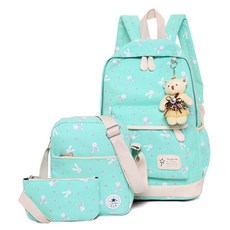 SN女款兔子包包 3件組, 薄荷