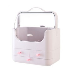 SN Sesseu 2層化妝品收納盒 粉紅, 1個