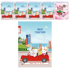 YOUNG ART 女童用聽寫簿 24張, 隨機出貨, 20入