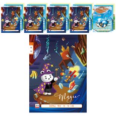 YOUNG ART 男童用英文筆記本 寬格 24張, 隨機出貨, 20入