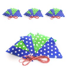 Tok Tok 派對三角旗拉旗 4入, NO10