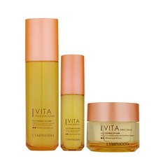 LYMPHODIA Vita閃耀提亮保養品3入組, 1套