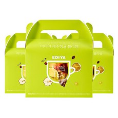 이디야 제주 청귤블라썸 블렌딩 티, 제주청귤 280g + 쥬이시 후르츠 티백 2g x 5p, 3세트