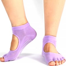 DM I love fit無鞋帶開口瑜珈襪 3雙