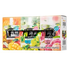 타라미 곤약젤리 청포도맛 150g x 2p + 망고맛 150g x 2p + 복숭아맛 150g x 2p, 1세트