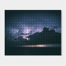 앤비커머스 室內用洞洞板 600 x 500 mm, 1套, 雲朵(白色)