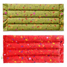 I LOVE HERB 草本多用途冷熱敷墊 M號 卡其綠 + 紅色, 1組