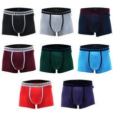 BEVERLY HILLS POLO CLUB 男款3D立體平口內褲8件組