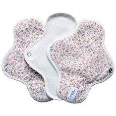 COtton REPUBLIC 碎花布衛生棉, 大/超, 1件, 3個