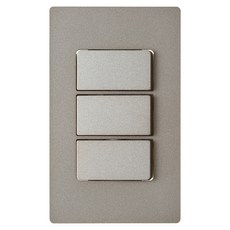 CHEIL ELECTRIC 3格墻壁開關蓋板, 1個