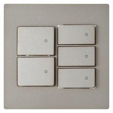 CHEIL ELECTRIC 5開關面板 青銅色, 1個