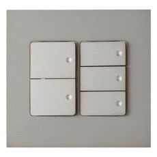 CHEIL ELECTRIC 5開關面板 青銅色, 1個