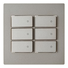 CHEIL ELECTRIC 6開關面板 青銅色, 1個