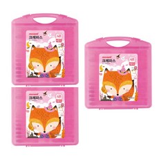 MONAMI 慕那美 女孩的Moniju蠟筆48顏色+2顏色3套, 50 種顏色