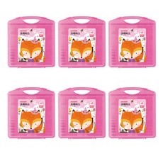 모나미 여아용 모니주 크레파스 48색+2색 6세트, 50색