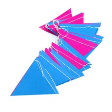 TOCTOC 派對三角旗橫幅 3入, NO32