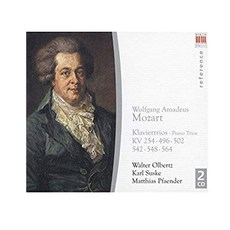 WOLFGANG AMADEUS MOZART - PIANO TRIONS/ KLAVIERTRIOS/ WALTER OLBERTZ 독일수입반, 2CD