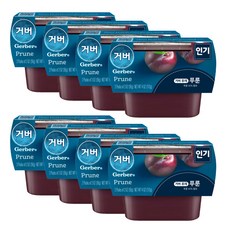 Gerber 嘉寶 水果泥 56g 2入, 李子口味, 8份