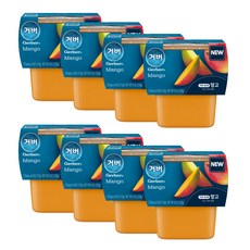 거버 퓨레 113g x 2p, 8개입, 망고